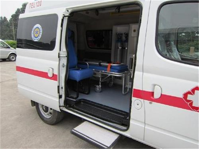 薛城救护车出租服务案例7