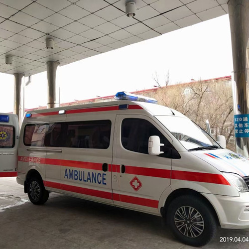 薛城救护车出租服务案例2